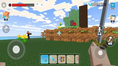 鄉(xiāng)巴佬沙盒大戰(zhàn)游戲正版圖1