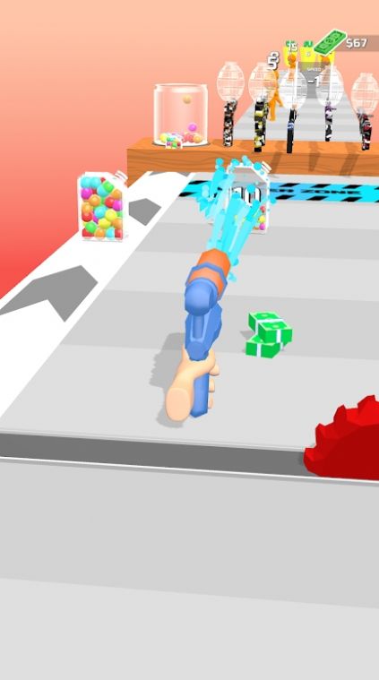 滋水枪跑酷射击游戏图2