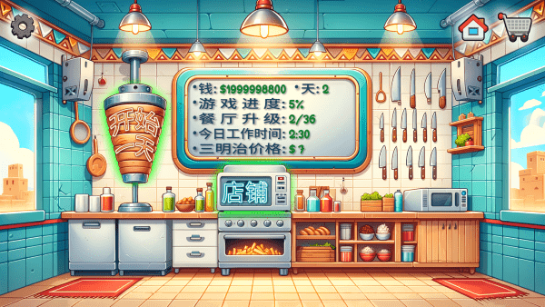 沙威玛卷饼破解版(沙威玛传奇)